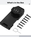 Badass 4 Piece Steel Mortising Chisels Set Knocking Out Crisp Square Hole Cuts For Precision Woodworking Joints High Speed Hollow Bits Built Tough Daily Shop Gear That Never Fails with six screws and a latch mechanism.