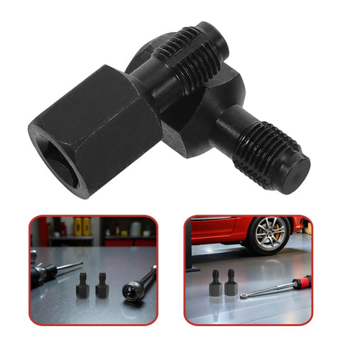 Heavy Duty Thread Repair Insert Kit For Car Engines, 2 Piece Steel Rethreading Tool Set shown with close-up details and automotive use.