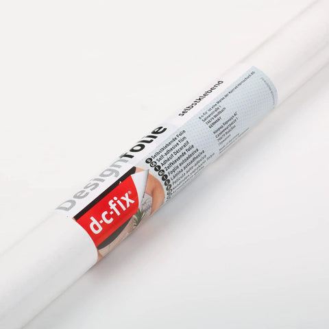 Glossy White Self Adhesive Film Roll 17 Inches By 78 Inches For DIY Home Makeovers Peel And Stick Wallpaper