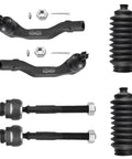 Six Piece Front Tie Rod End Kit With Inner And Outer Ends And Boots For 1996 2000 Honda Civic And Acura EL Direct Fit Replacement