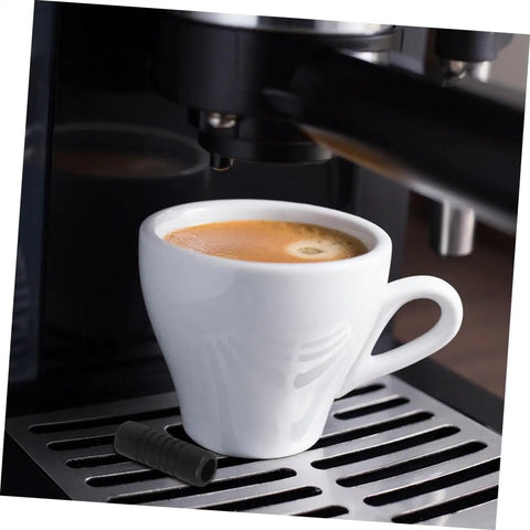 Espresso machine with cup and 2 Pack Heat Resistant Steam Wand Covers For Espresso Machines Rubber Insulation Sleeve nearby