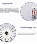 Top Notch Kickin Antifreeze Sprinkler Head With 68 Degree Fast Pop Response and Easy Screw Grip, copper-plated for durable outdoor use.