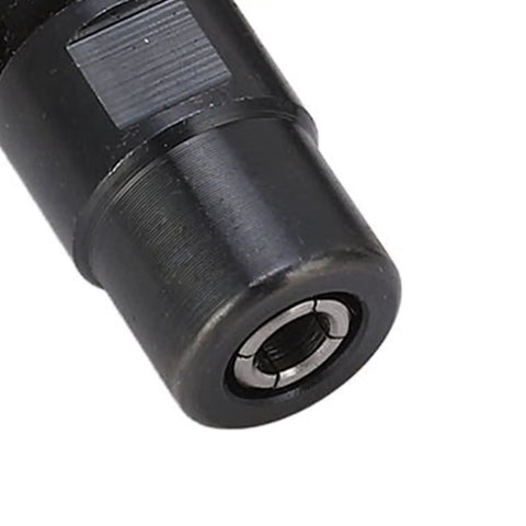 Beast Mode 20000 RPM Air Die Grinder With Variable Speed Trigger Heavy Duty Pneumatic Tool close-up of air chuck for attachments.