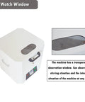 Automatic Solder Paste Mixer For SMT Tin Cream Mixing Dual 500g Capacity 1350 RPM with observation window detail