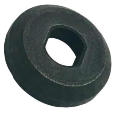 Flange Blade Bolt Kit Black Replacement Parts Metal For Tough As Nails Blade Attachment, Heavy Duty Fasteners To Secure Flanges, Model 14-46-2075, Compatible With Broad Range Of Flange And Blade Setups, black metal flange bolt close-up