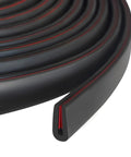 Self Adhesive EPDM Rubber Edge Trim U Channel Edge Protector For Sharp Sheet Metal Edges And Car Doors Black 10 Ft Easy Install Flexible Durable