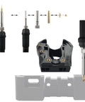 Heat Set Insert Tool Kit For 3D Printers TS101 TS100 936 Soldering Iron Adapter M2 To M8 Replacement Brass Knurled Nut Embedded Insertion Tip