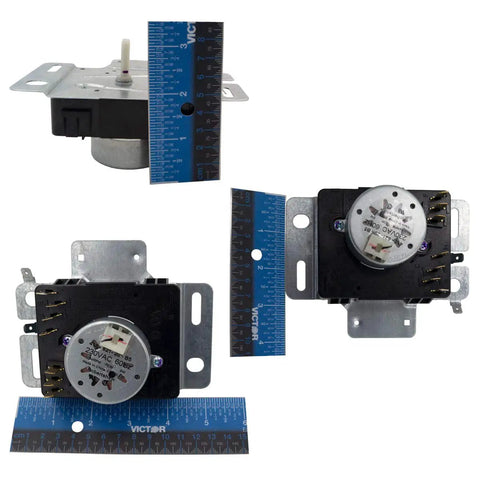 Clothes Dryer Timer Control Replacement For Model Specific Units Fits Specific Dryer Models Only 230V 60Hz 3W CW, with rulers