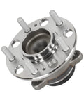 Rear Wheel Bearing Hub Assembly Five Lug With ABS Hubs One Piece Fits 2016-2019 Hyundai Tucson FWD, front view.