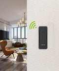 Wireless Weather Sensor For Smart Weather Station Shelf Or Wall Mount Remote Sensor Battery Powered Three Channel Expansion