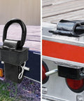4 Pack 5 Eighths Inch Stake Pocket D Rings For Trailers And Flatbeds Heavy Duty Adjustable Tie Down Anchors in use