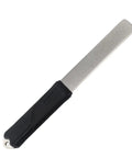 Beast Dual Grit Diamond Sharpening Stone File with 325 and 1200 grit, full-tang stainless steel body, side view on white background.