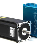 Hard Hitting Closed-Loop Stepper Servo Motor With Digital Display Drive, 12.5 Nm Torque, 1000 Line Encoder, Brake Included, All In One Motion Control Set