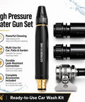 Beast Mode High Pressure Water Gun Nozzle With 360 Degree Rotating Jet Spray For Car Wash And Yard Cleaning