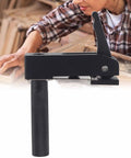 Adjustable Aluminum Alloy Toggle Clamp For Woodworking, Bench Dog Style Vise with 60mm Clamping Height in use