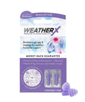 Headache Prevention Earplug With Pressure Filtering Tech For Barometric Weather Shifts Keeps You Chill And Focused Free Alert App Download Included Regular 1 Pack Purple All Day Comfort packaging