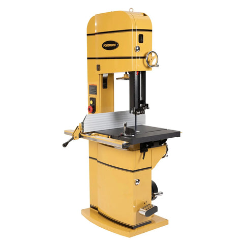 ArmorGlide 18-Inch Woodworking Bandsaw With 5 HP 230V 1Ph Power, PM1800BT Model, pro-grade low-friction work surface, front view
