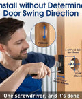 Installation guide for Smart Keyless Entry Door Lock With Touchscreen Keypad And Smartphone App Control Electronic Deadbolt.