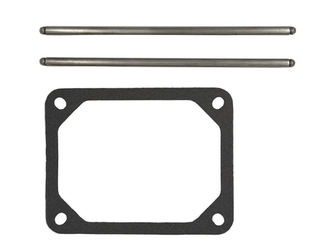 Push Rods Kit With Rocker Cover Gasket For Lawn Tractor Engine Replacement, Easy Install, Aftermarket Parts Set, Fits Most Small Engine Tractors