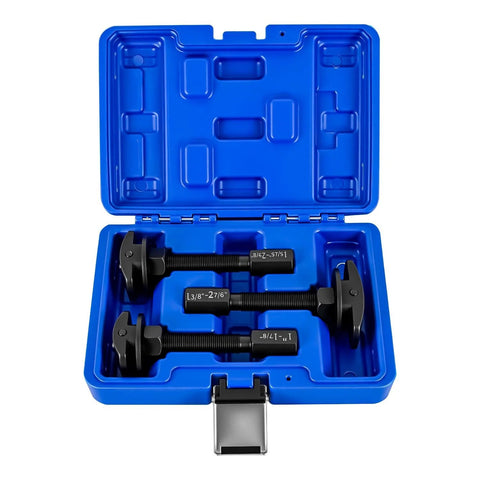 GOOACC 3-piece rear axle bearing puller set in blue case with three pullers (1–1 7/8, 1 5/16–2 3/8, 1 3/8–2 7/8 in).