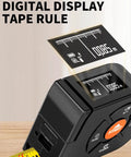 Beast 3 In 1 Laser Tape Measure With Digital Tape Mode And Pythagorean Calculations 196 Ft Laser Range 60 M 16 Ft Digital Tape Regular Tape Area And Volume Calculator Rechargeable For Diy Projects on table