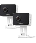 1080P Mini WiFi Pet Camera With Night Vision And Two Way Audio, Compact Indoor Security Cam For Home, 2 Pack