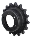 Heavy Duty Workhorse Drive Sprocket Compatible With JCB 180T 190T 1110T Track Machinery Replaces 33120150 showing six bolt holes and teeth.