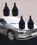 8-pack black rubber fuel-filler gas door bumper stops for Chevrolet, GMC, and Cadillac SUVs and pickups