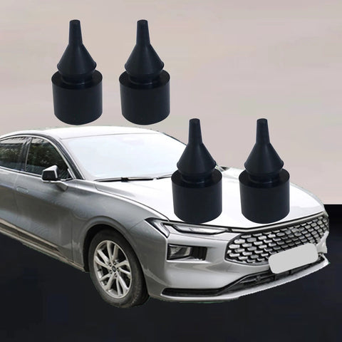 8-pack black rubber fuel-filler gas door bumper stops for Chevrolet, GMC, and Cadillac SUVs and pickups