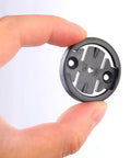 Person holding Gear Up With This 4 Pack Bike Mount Replacement Inserts for Out Front Cycling Computer Mounts, close-up view