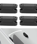 4 Pairs Magnetic Luggage Door Latch And Holder Kit For RV And Travel Trailer Magnetic Door Catch With Mounting Screws Black Finish Easy Install Keeps Door Open And Secure While Loading And Unloading
