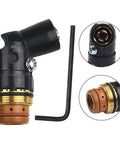 9-8219 Plasma Cutting Torch For SL60 And SL-100 With Polymer Copper Construction, close-up of torch body components