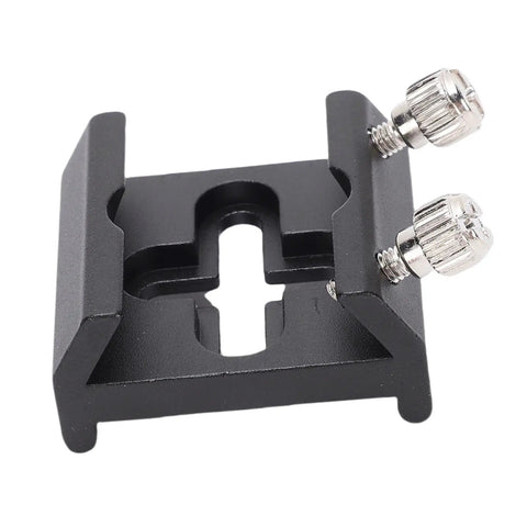 Beefed Up Aluminum Telescope Mount Base With Anodized Finish Finder Scope Bracket for Outdoor Astronomy Enthusiasts