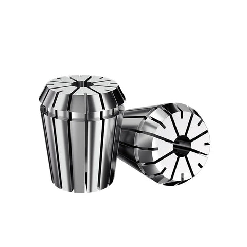 Heavy Duty Spring Collet Chuck For Engraving And Milling CNC Lathe Tools Includes ER11 16 20 25 32 40 Sizes, steel construction.