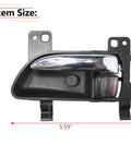 Subaru Forester Impreza Legacy Outback Left Driver Side Interior Door Handle Upgrade Fits 2009 Through 2020 Models And Toyota 86 Scion FRS