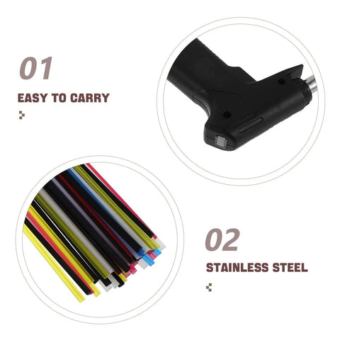 Hot For Auto Repair! Grab This Portable Welding Bumper Car Kit Tool features ergonomic handle and stainless steel fittings.