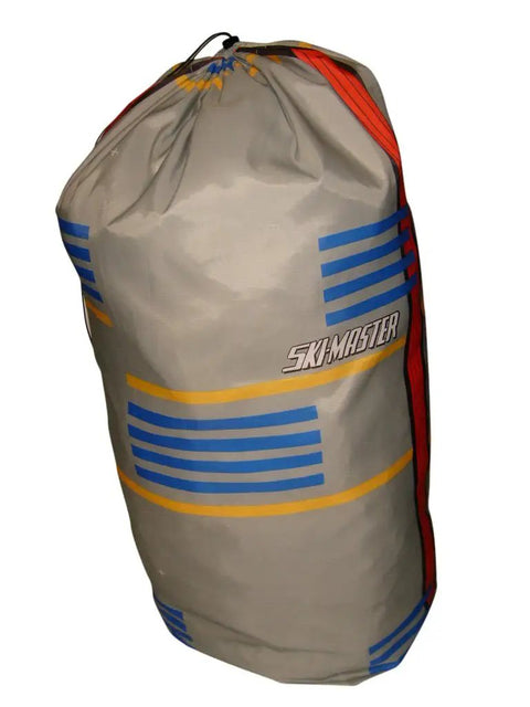 Beefy 50 Inch Giant Stuff Sack For Ski Gear And Sleeping Bags, Water Resistant Nylon Drawstring Bag With Carry Strap, Made In USA
