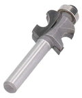Cool Silver Stile Router Bits That Fit Perfectly For 14x14 Shank Milling Cutters, 1/4 inch shank design for wood trimming.