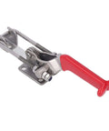 Built Tough Heavy Duty Stainless Steel Toggle Clamp With Plastic Handle Adjustable Opening 900 Kg Clamping Force for DIY Projects