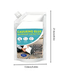 Pro Grade Premium Heavy Duty Concrete Filler With Waterproof Self Leveling Cement Paste For Rock Solid Crevice Repair And Roof Leak Defense Totally Easy Zero Drama Home Fix in a 500ml pouch