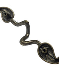Leaf Shape Drawer Pull Handle Set In Vintage Bronze Finish Twig Branch Cabinet Hardware For Dresser Wardrobe Doors Zinc Alloy