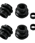Dustproof Rubber Caliper Pin Bushing Kit For Disc Brakes With Seals Caliper Slide Pin Boots shown in set of four with O-rings