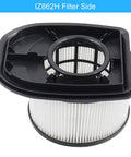Six Pack Replacement Filter Kit For IZ862H Stratos Cordless Vacuum And IZ Series Models Including IZ562H UZ565H IZ540H IZ840 IZ800, filter side view