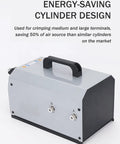 Heavy Duty Pneumatic Crimping Tool Built Solid For Cold Pressed Terminals 6 To 120 MM2 Copper Nose Die Pro Electrician