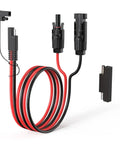 High-Performance 10AWG Tinned Copper Solar Connector to SAE Adapter Kit with Extension Cables and Polarity Reverse Adapter