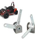 Go Kart Spindle Bracket Replacement Set 4.5 Inch By 5 Eighths Inch Right And Left Steel Alloy Steering Knuckle Bracket