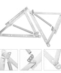Heavy Duty Triangular Spring Hinges For Sofa Beds And Home Storage Foldable Lift Up Steel Hinges details and design view