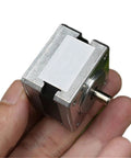 35mm Frame Nema 14 Stepper Motor 0.19A 12V 0.1N.m 61 Ohm Two Phase Four Wire Hybrid For CNC Machines And 3D Printers 5mm Shaft Smooth Quiet Motion And Precise Control, held in hand