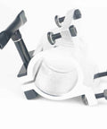 65Mm Diameter Aluminum CNC Spindle Motor Holder Mount Bracket Clamp For Engraving Machines With Cast Construction Adjustable Handle Stable Mount Easy Install Ideal For Milling Routing And DIY Engraving Projects, white clamp view