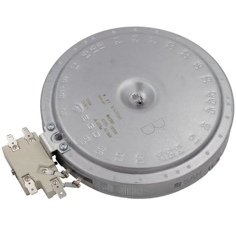 Radiant Surface Element Replacement For Electric Range Six And Three Eighths Inch 1200W DG47-00060A 4010987 top view